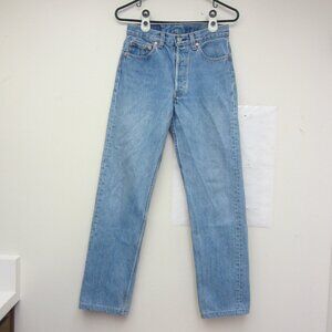 Vtg 90s 1993 Levis 501 -0115 Blue Jeans Tag 28x34 Real 28x29.5 USA Made